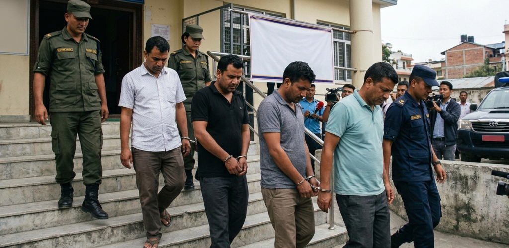 वैदेशिक रोजगारीमा विभिन्न देश पठाइदिन्छु भन्दै ठगी गर्ने पाँच जना पक्राउ