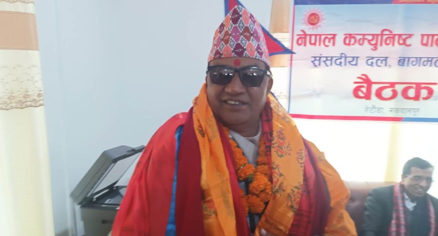 बागमती एमाले संसदीय दलको नेतामा जेएन थपलिया
