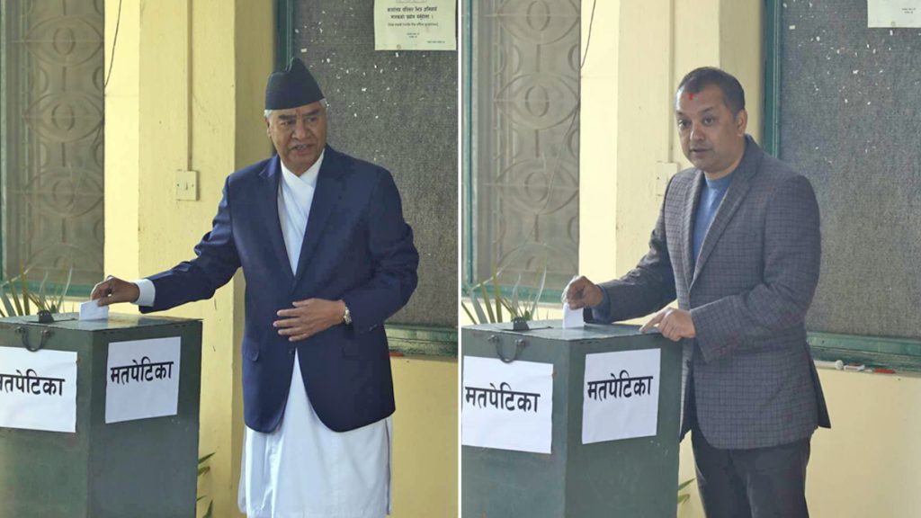 कांग्रेस संसदीय दलको निर्वाचन सकियो