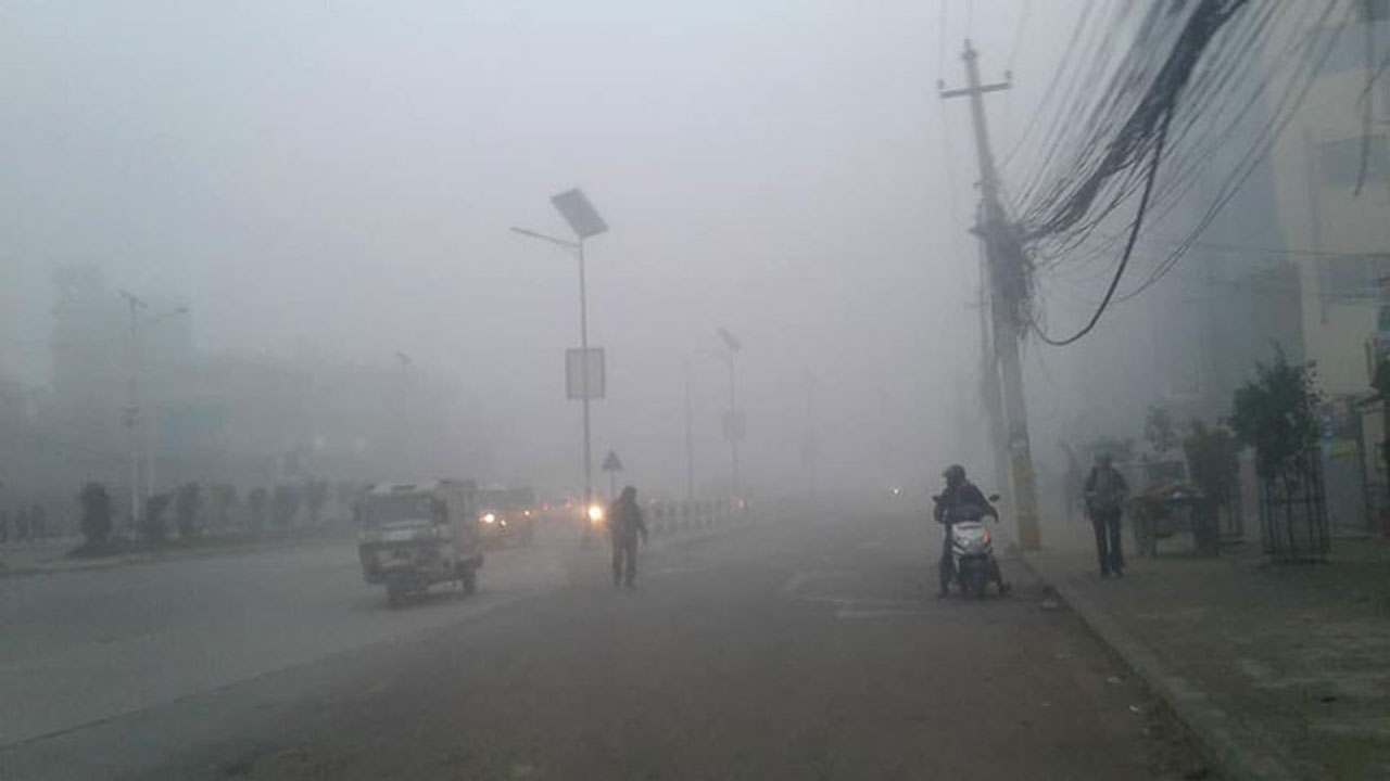 आजको मौसम:तराईका धेरैजसो भू-भागहरुमा बाक्लो हुस्सु