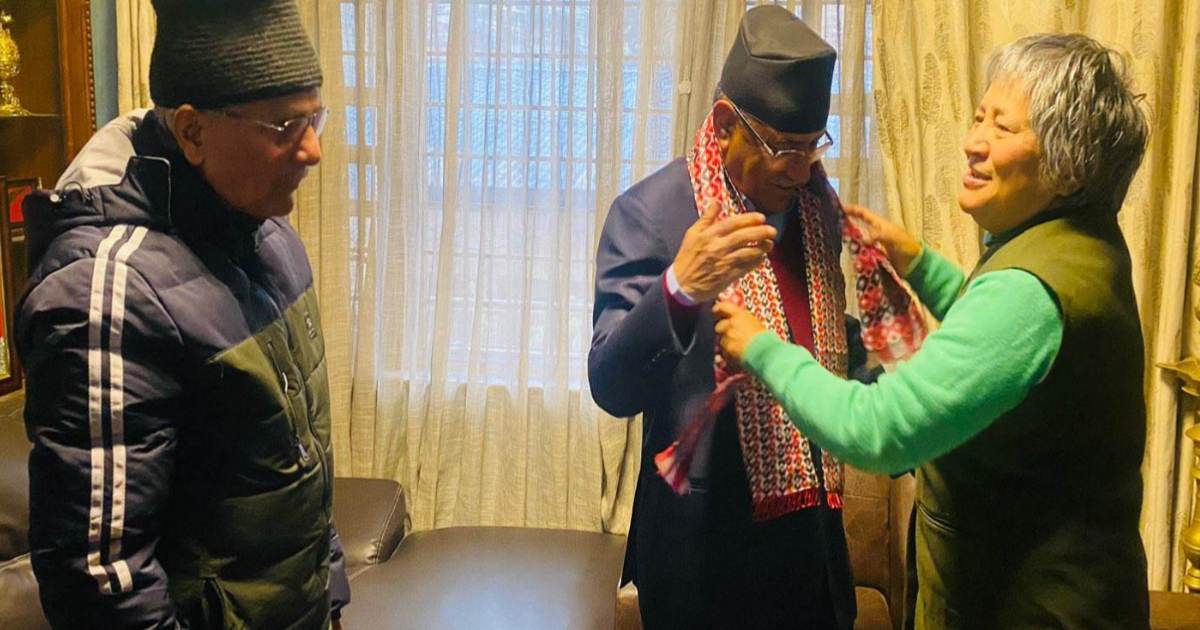 प्रचण्डलाई पूर्व सहकर्मी डा बाबुराम भट्टराई र हिसिला यामीको बधाई, सहकार्य गर्न प्रस्ताव