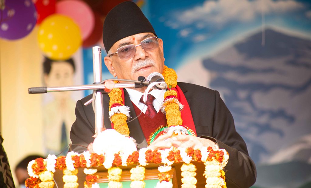 बाँकी जीवन सुशासन र विकासकालागि समर्पित : प्रधानमन्त्री दाहाल