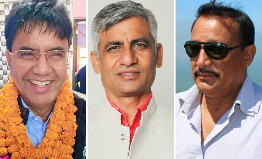 प्रदेश १ को कांग्रेस संसदीय दलको नेताका लागि अर्याल,थापा र कार्कीको उम्मेदवारी