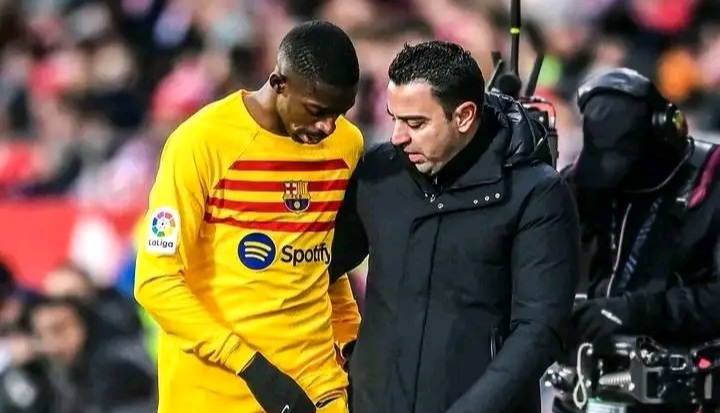 ओस्माने डेम्बेले युनाइटेडविरुद्धको खेल गुमाउने सम्भावना