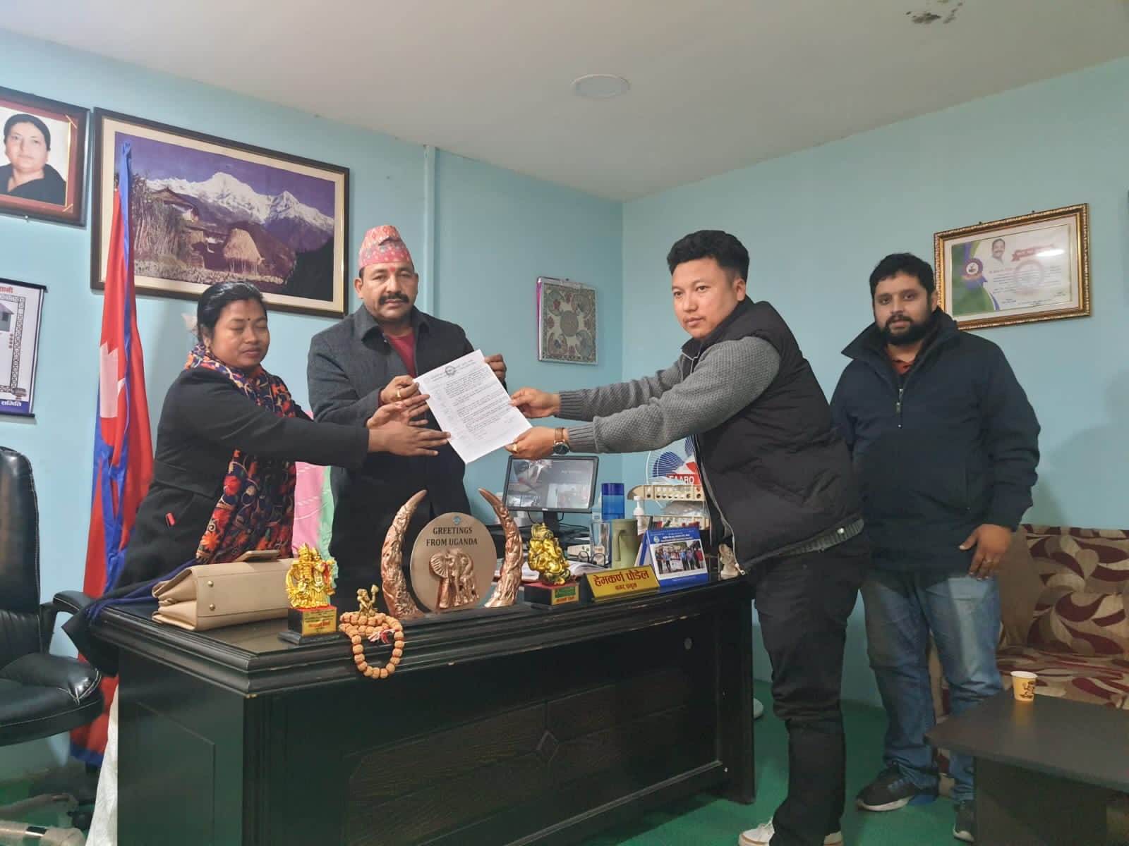 इन्जिनियरिङ सेवालाइ प्रभावकारी बनाउने इन्जिनियरिङ कन्सल्टेनट सोसाइटी र इटहरी उपमहानगरबीच सहमती