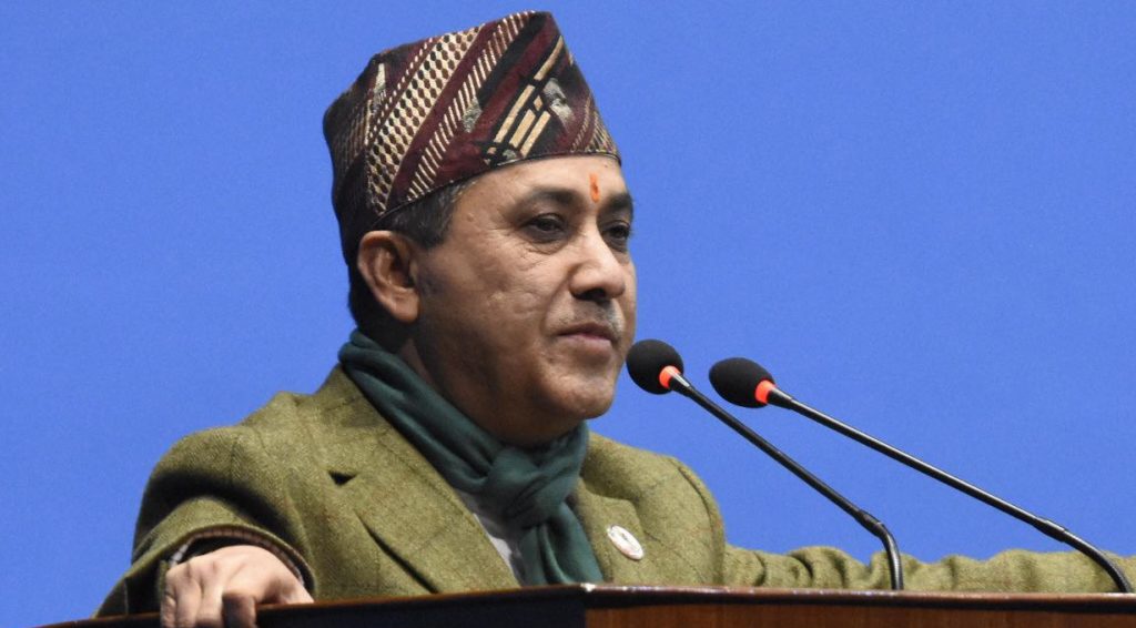 ओलीले प्रधानमन्त्रीलाई पिंजडामा राख्न खोजेको कांग्रेस महामन्त्री शर्माको आरोप