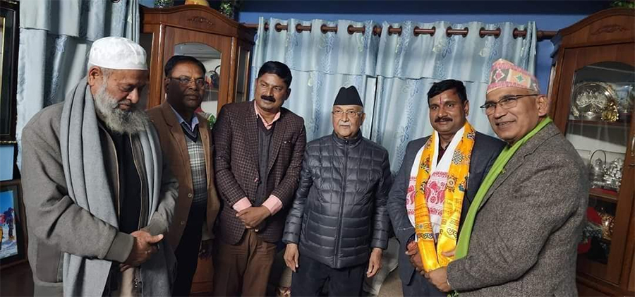 रौतहट-२ बाट विजयी स्वतन्त्र सांसद साह एमाले प्रवेश