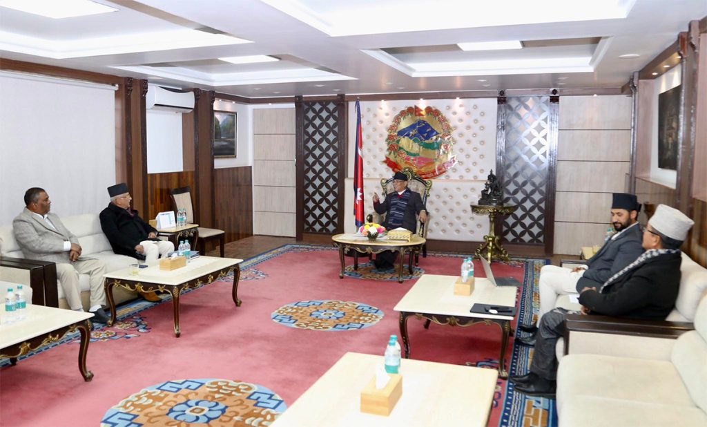 बैठकमा सत्तगठबन्धन