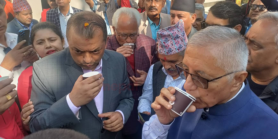 बैठक बस्दै शेखर-गगन समूह