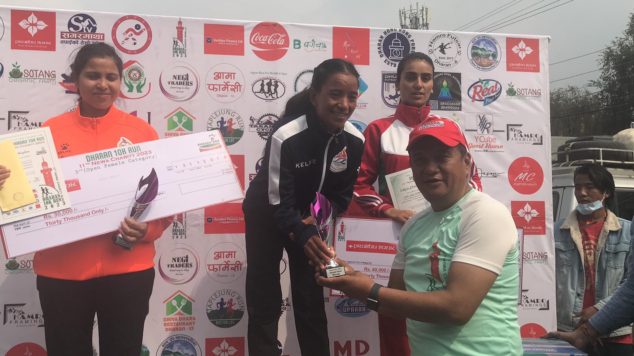 धरान रनमा ३५ सय बढी एकै पटक दौडिए, दिपक र राजपुरा विजयी