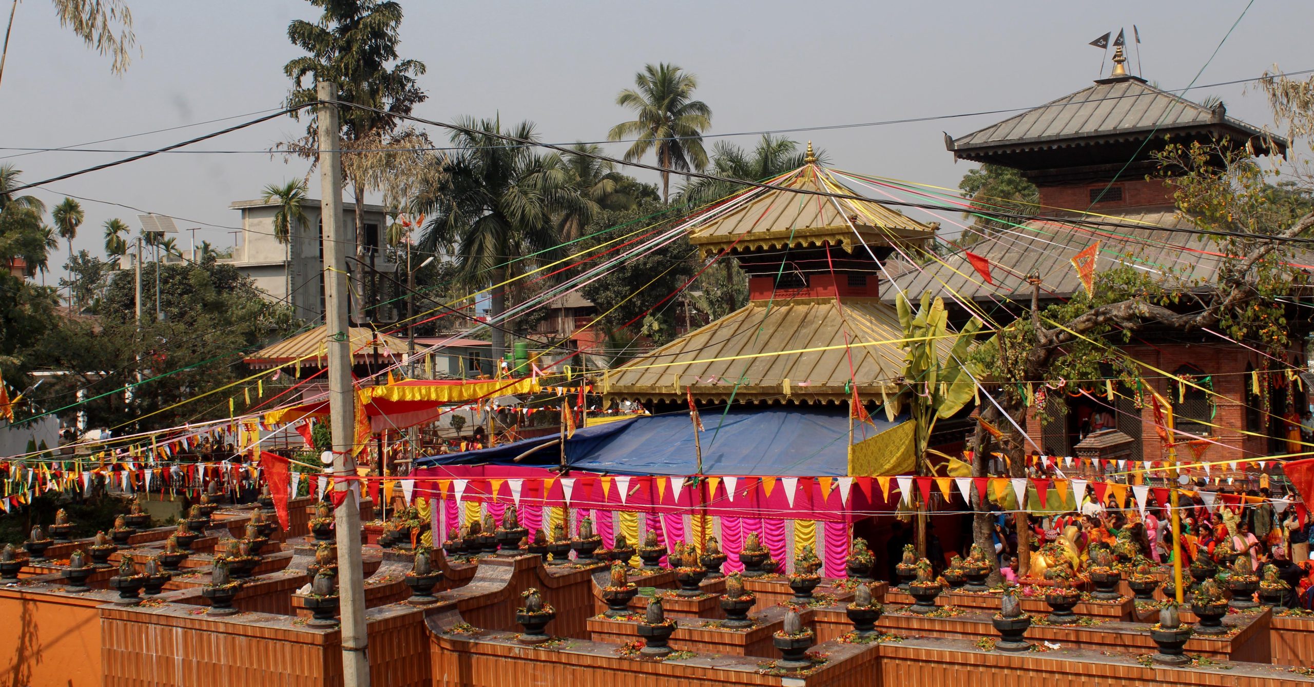 अर्जुनधारा धाममा नवनिर्मित पार्वतीको मन्दिर र १०८ शिवलिङ्गको उद्घाटन