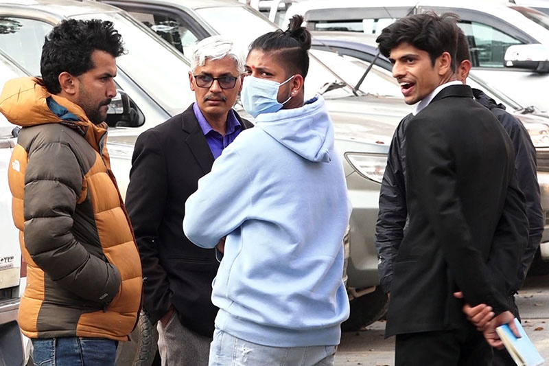 न्यायाधीश चुडाल र मल्लको संयुक्त इजलासमा सन्दीपको मुद्दाको सुनुवाई 