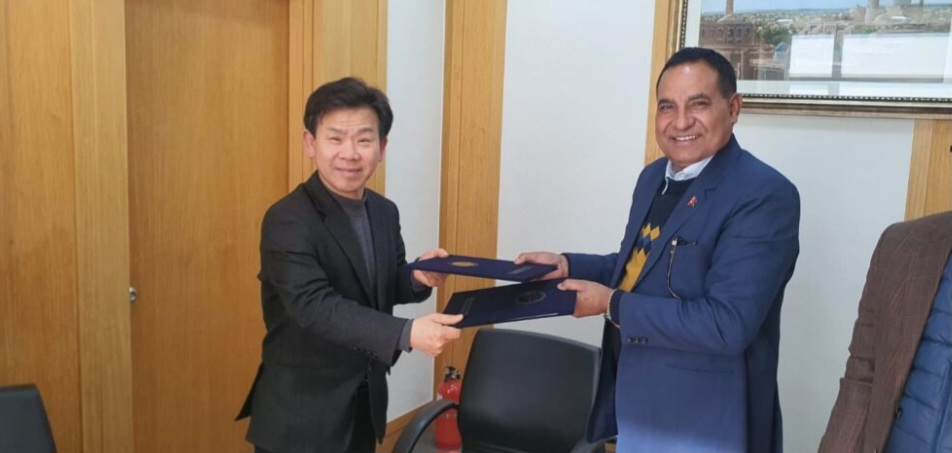 एन के मोटर्सले विद्युतीय सवारी साधन उत्पादन गर्ने,कोरियान कम्पनीसँग सम्झौता