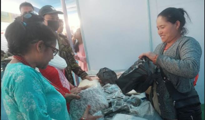 बिर्तामोड अन्तराष्ट्रिय औद्योगिक महोत्सव : जुम्लेली अर्ग्यानिक खाद्यवस्तुमा आकर्षण