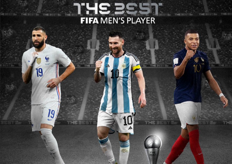 द वेष्ट अवार्ड- मेस्सी, एमबाप्पे र बेन्जेमा अन्तिम प्रतिस्पर्धामा