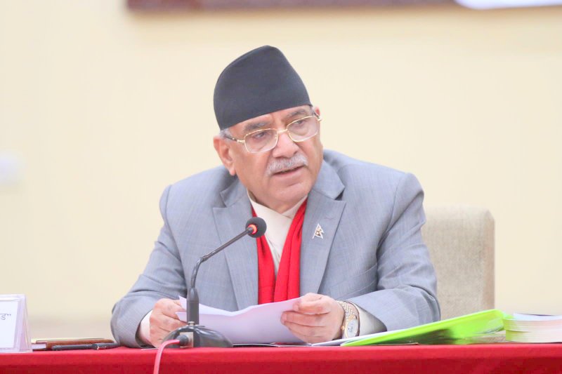 विकासशील राष्ट्रको बलियो आधार, नव वर्षको मूल जिम्मेवारी : प्रधानमन्त्री दाहाल