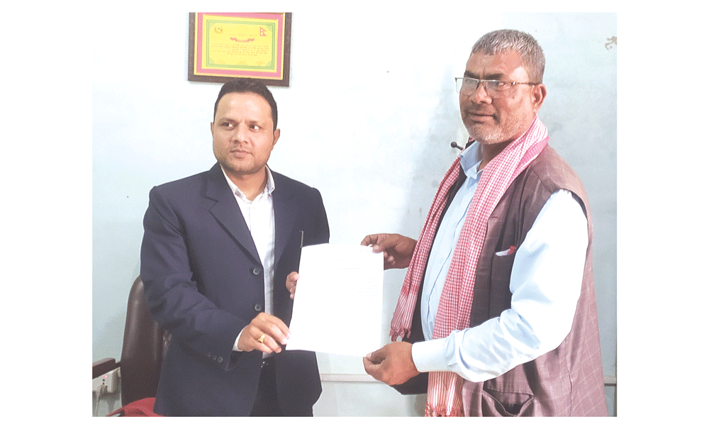 सुनसरीको भोक्राहा नरसिंह गाँउपालिकाका अध्यक्ष र प्रवक्ताबीच जुहारी