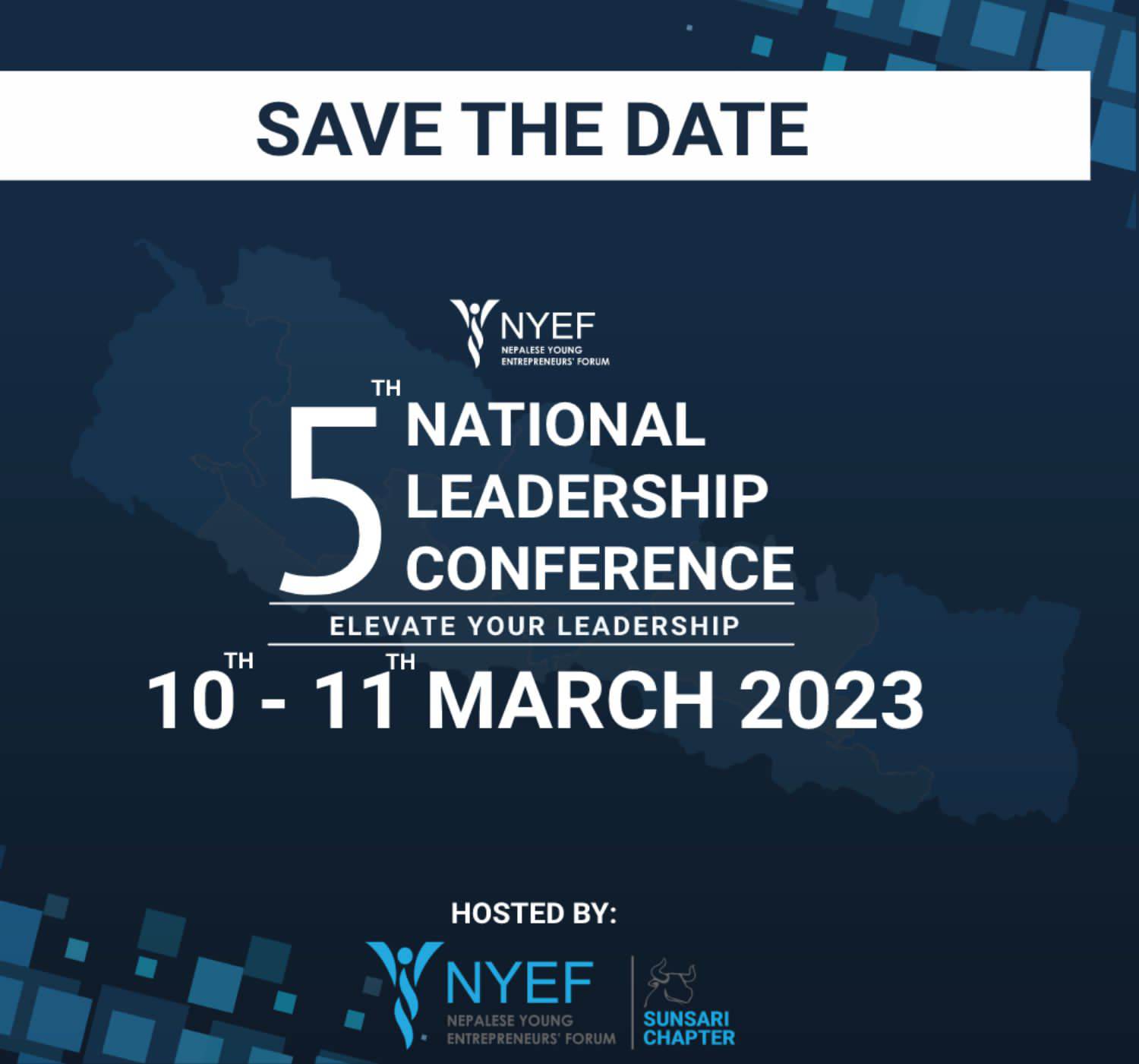 ईटहरीमा नेशनल लिडरसिप कन्फ्रेन्स २०७९ आजदेखि शुरु