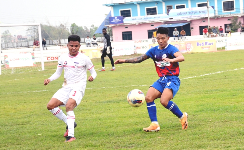 इटहरी गोल्डकपः चर्च ब्वाइज सेमिफाइनलमा