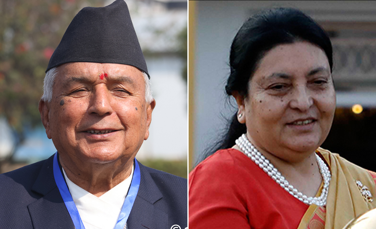 राष्ट्रपति पौडेलको स्वागत र निवर्तमान राष्ट्रपति भण्डारीको बिदाइको तयारी