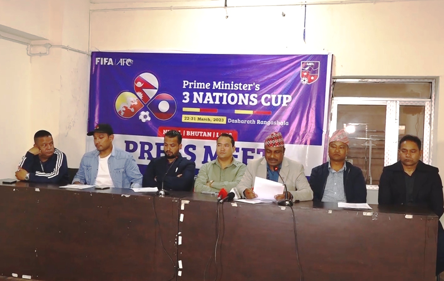 थ्री नेसन्स कप फुटबल चैत ८ गतेदेखि