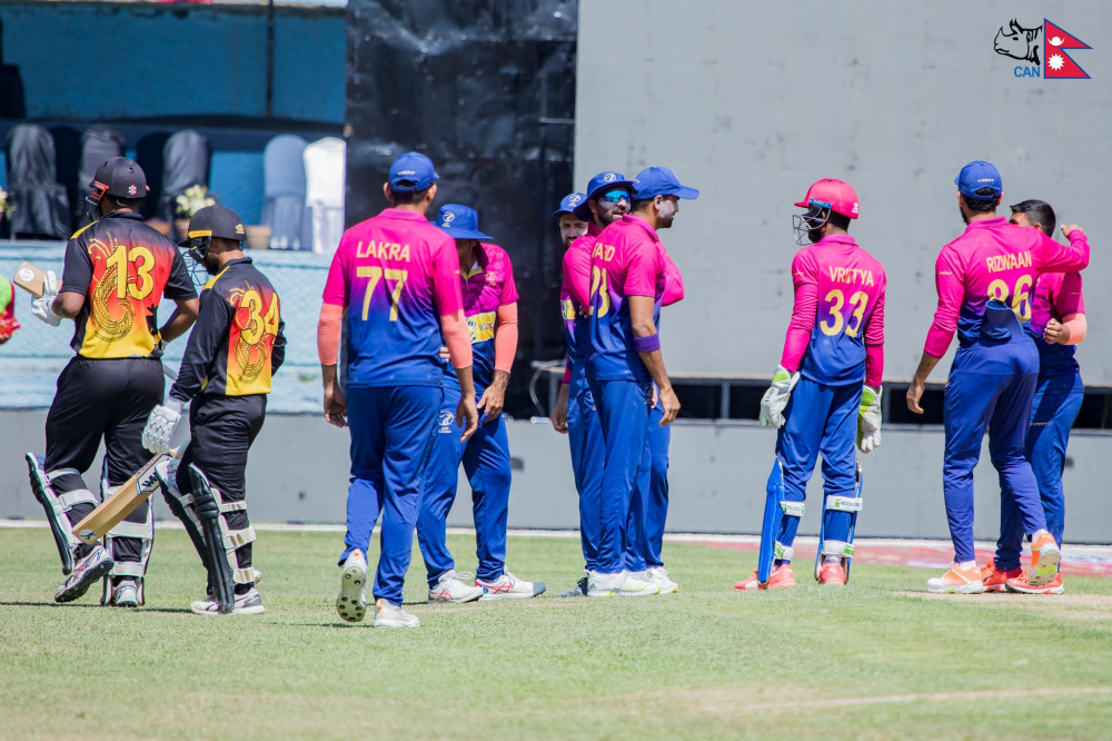 पीएनजीद्वारा यूएईलाई २४७ रनको लक्ष्य प्रस्तुत