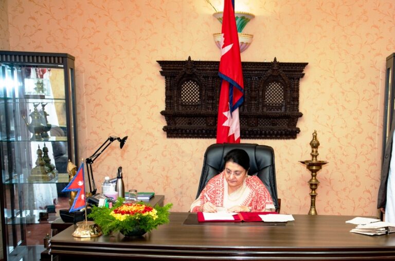 फागुन २९ भित्र राष्ट्रपति भण्डारीले शीतलनिवास छाड्ने