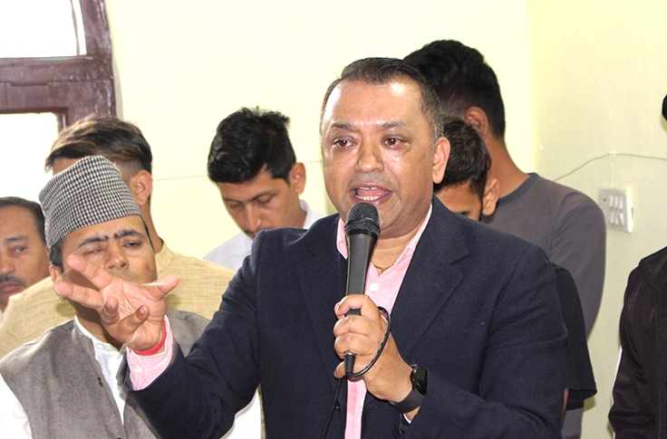 अर्को चुनावमा कांग्रेस एक्लै लड्नुपर्छ : गगन