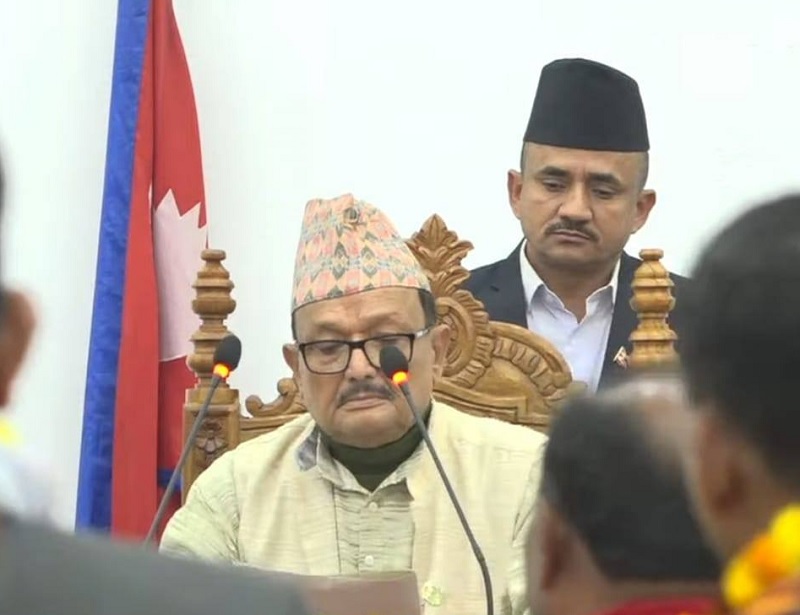 राष्ट्रपतिमा भोट हालेर फर्किंदा लडेर सांसद घाइते