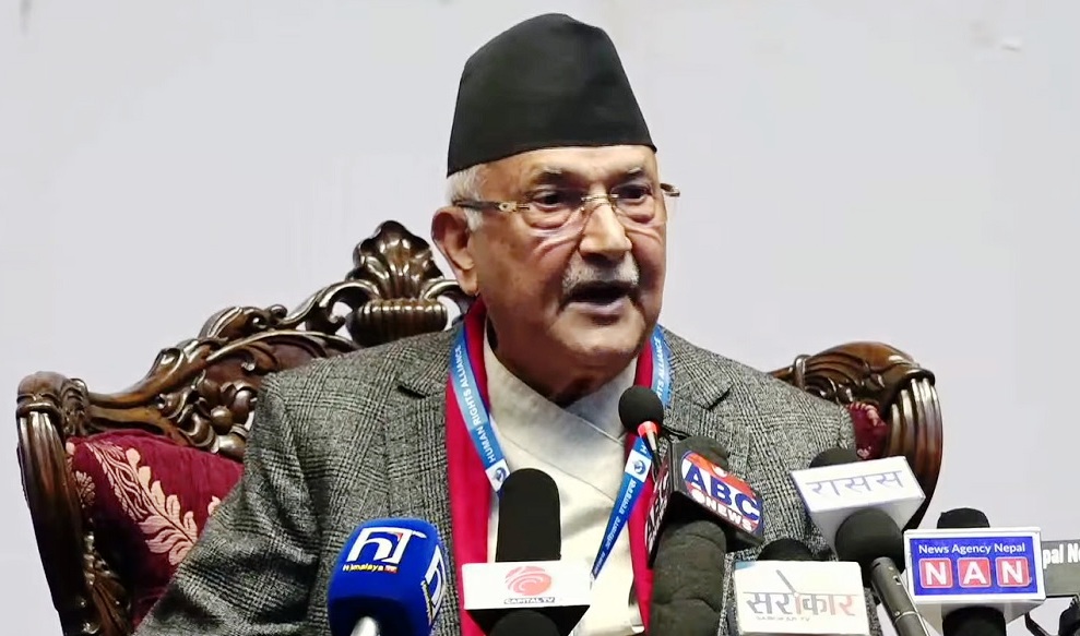 अब नामका विषयमा आन्दोलन, जुलुस गर्नु बेकार हो: ओली