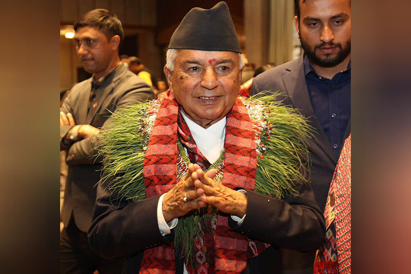 नवनिर्वाचित राष्ट्रपति रामचन्द्र पौडेलको  आज शपथग्रहण