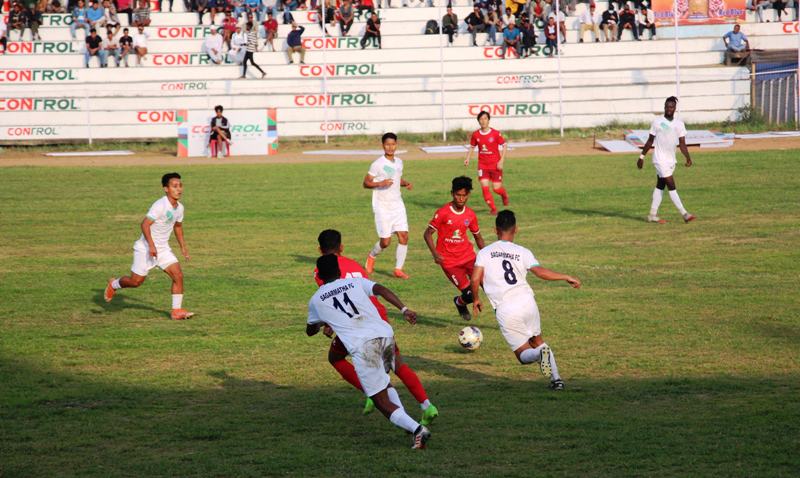 इटहरी गोल्डकप: मछिन्द्रलाई हराउँदै सगरमाथा उपाधिनजिक