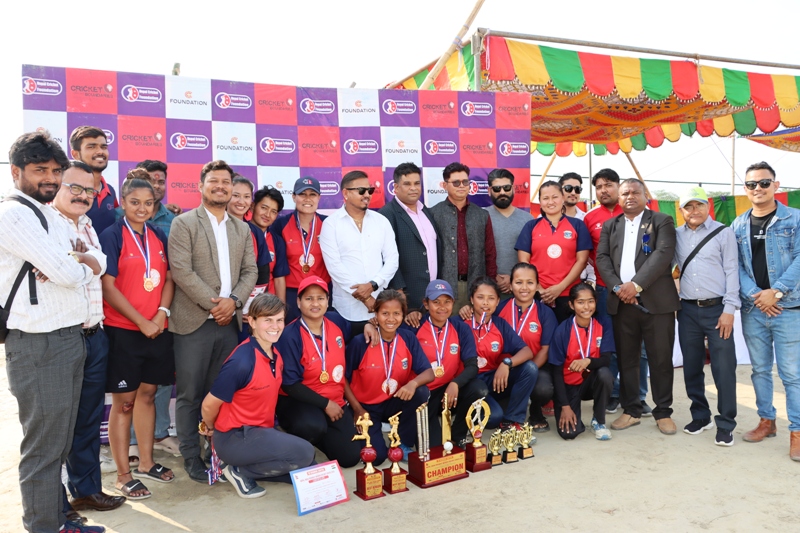 इन्डो–नेपाल मैत्रीपूर्ण महिला क्रिकेटः विसिसिए नेपाल विजयी