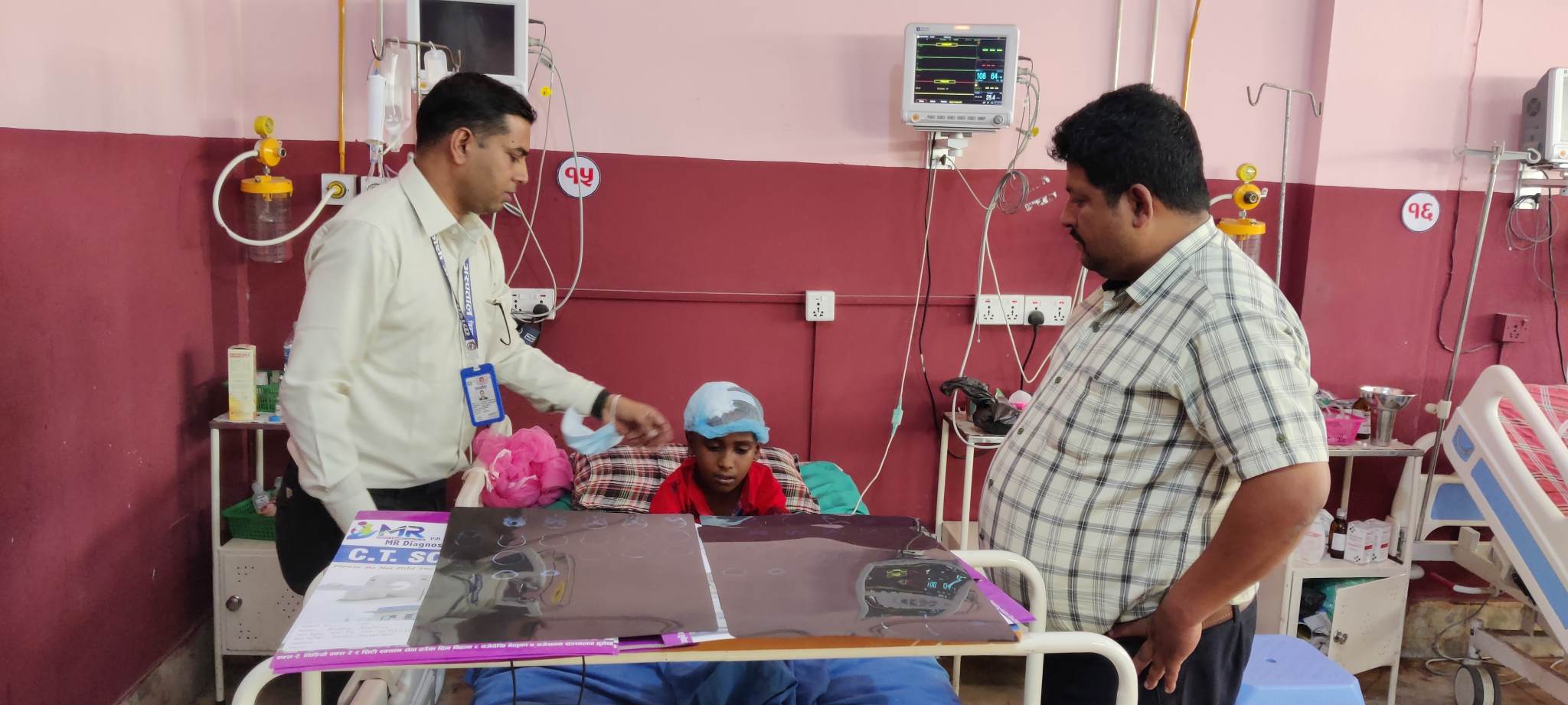 कोशी अस्पतालमा पहिलो पटक टाउको खोलेर शल्यक्रिया