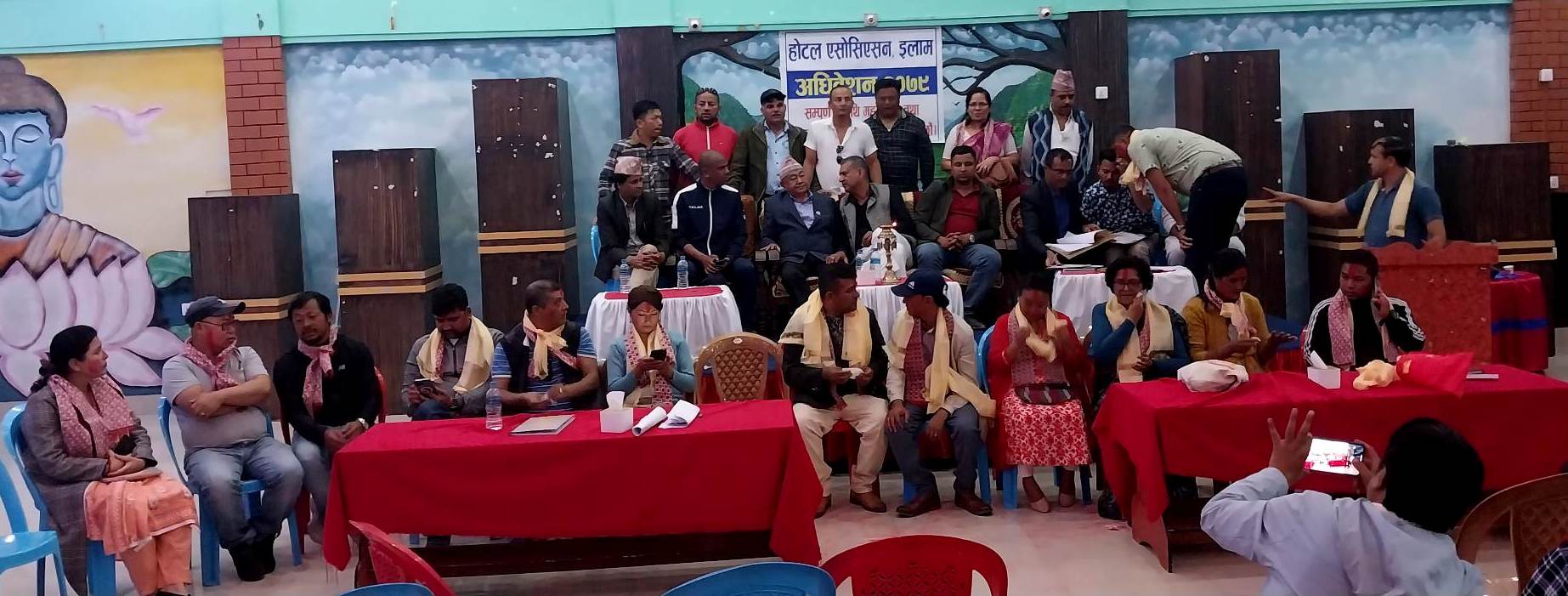 होटल एशोसिएसन इलाममा देवी पौडेल