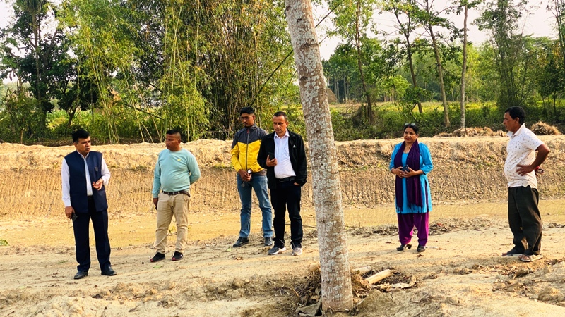 माछा पाल्ने किसानलाई सहयोग