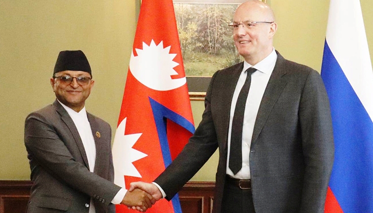 नेपाललाई रुसले गहुँ र रासायनिक मल दिने