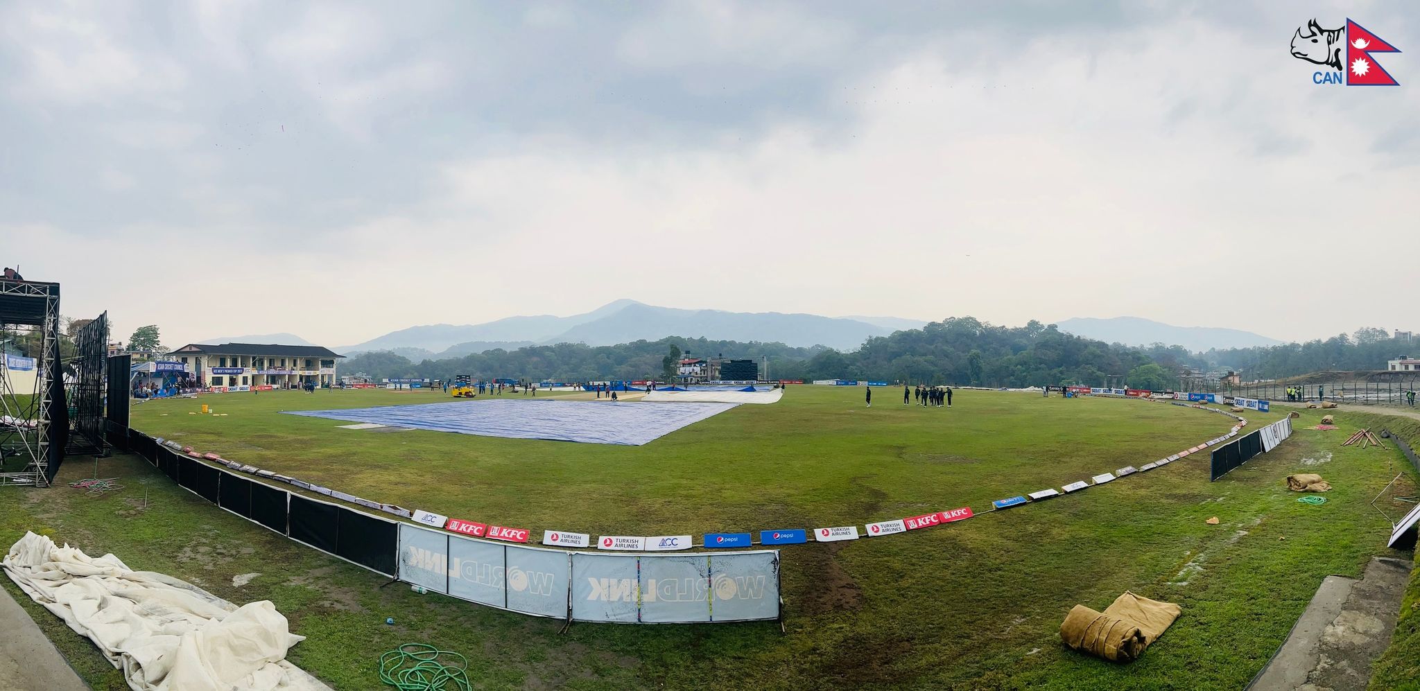 एसिसी प्रिमियर कप: खेल रद्द भएपछि नेपालले साउदीसँग अंक बाँड्यो