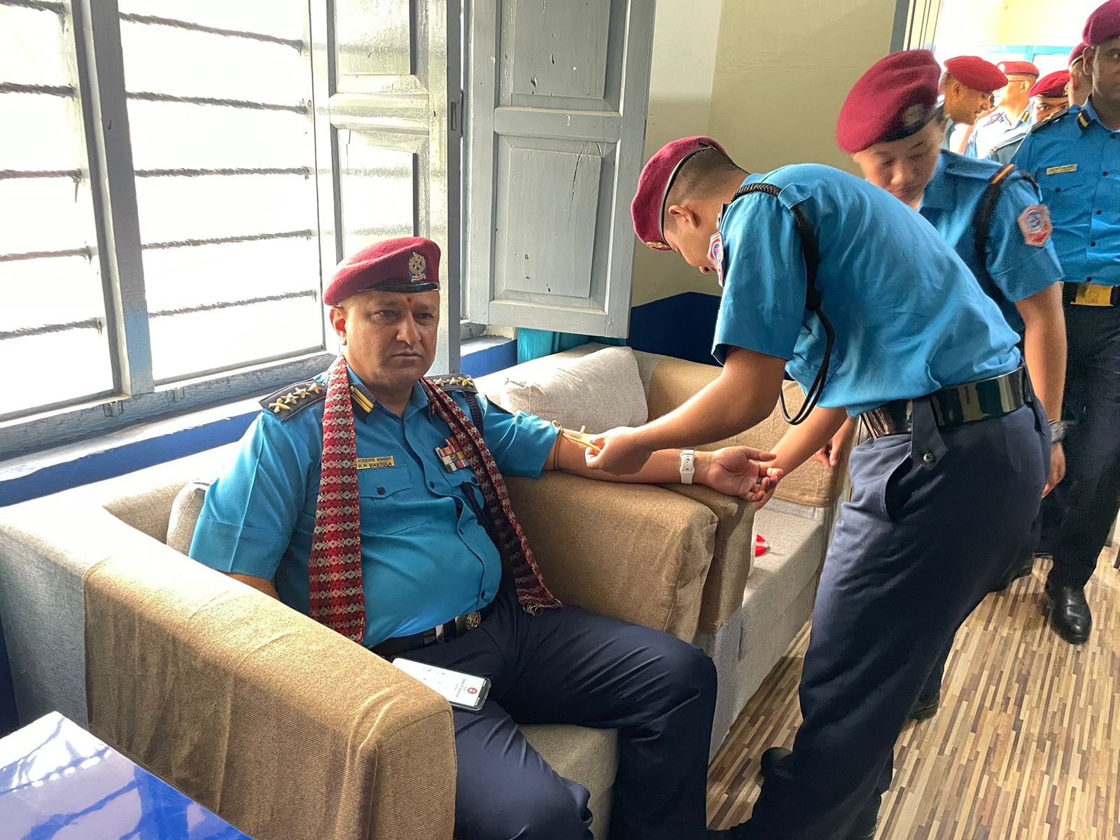 बेलबारीमा रहेको प्रहरी अस्पतालमा ल्याब परीक्षण सुरु