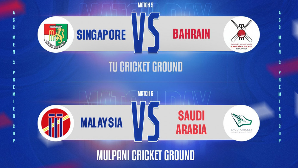 एसीसी प्रिमियर कपमा आज दुई खेल