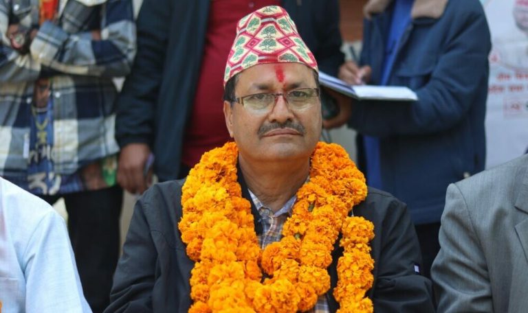 नेपाली काँग्रेसका एनपी साउद परराष्ट्र मन्त्री बन्ने