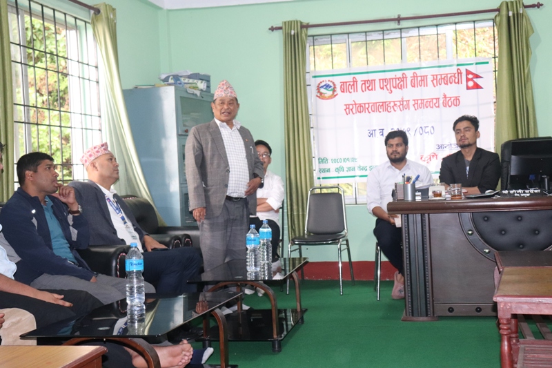 कृषिबाली तथा पशुपंक्षी बीमामा सरकारको ८० प्रतिशत छुट, बीमा गराउन मान्दैनन् कम्पनी