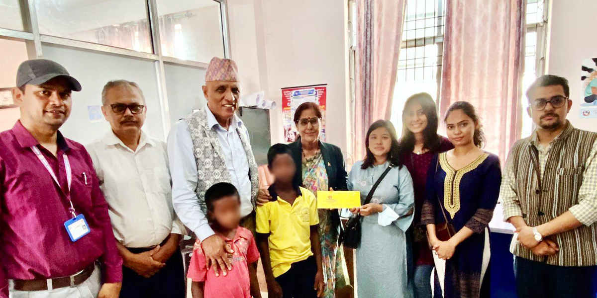 कनकाई नगरद्वारा बेवारिसे २ वालकको उद्धार