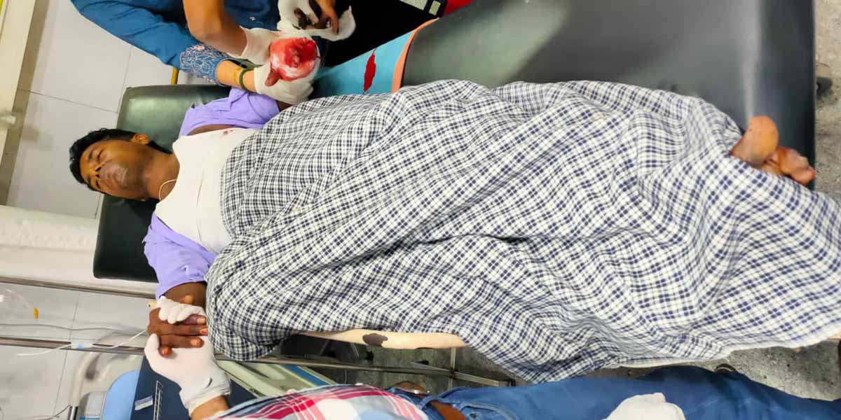 विराटनगरमा बैंक गएका युवकमाथि चक्कु प्रहार