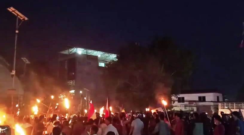 नामकरणविरुद्धको आन्दोलन फेरि चर्कँदै, दमकमा झडप