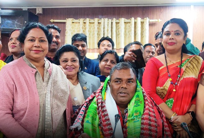 शपथ लिएपछि उपेन्द्रले भने: 'पूर्ण कार्यकाल टिक्ने सरकारको पक्षमा छौँ'