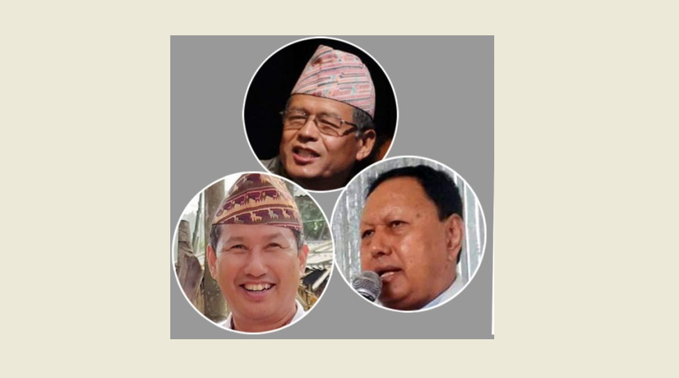 थपिए कांग्रेसका तीन मन्त्री