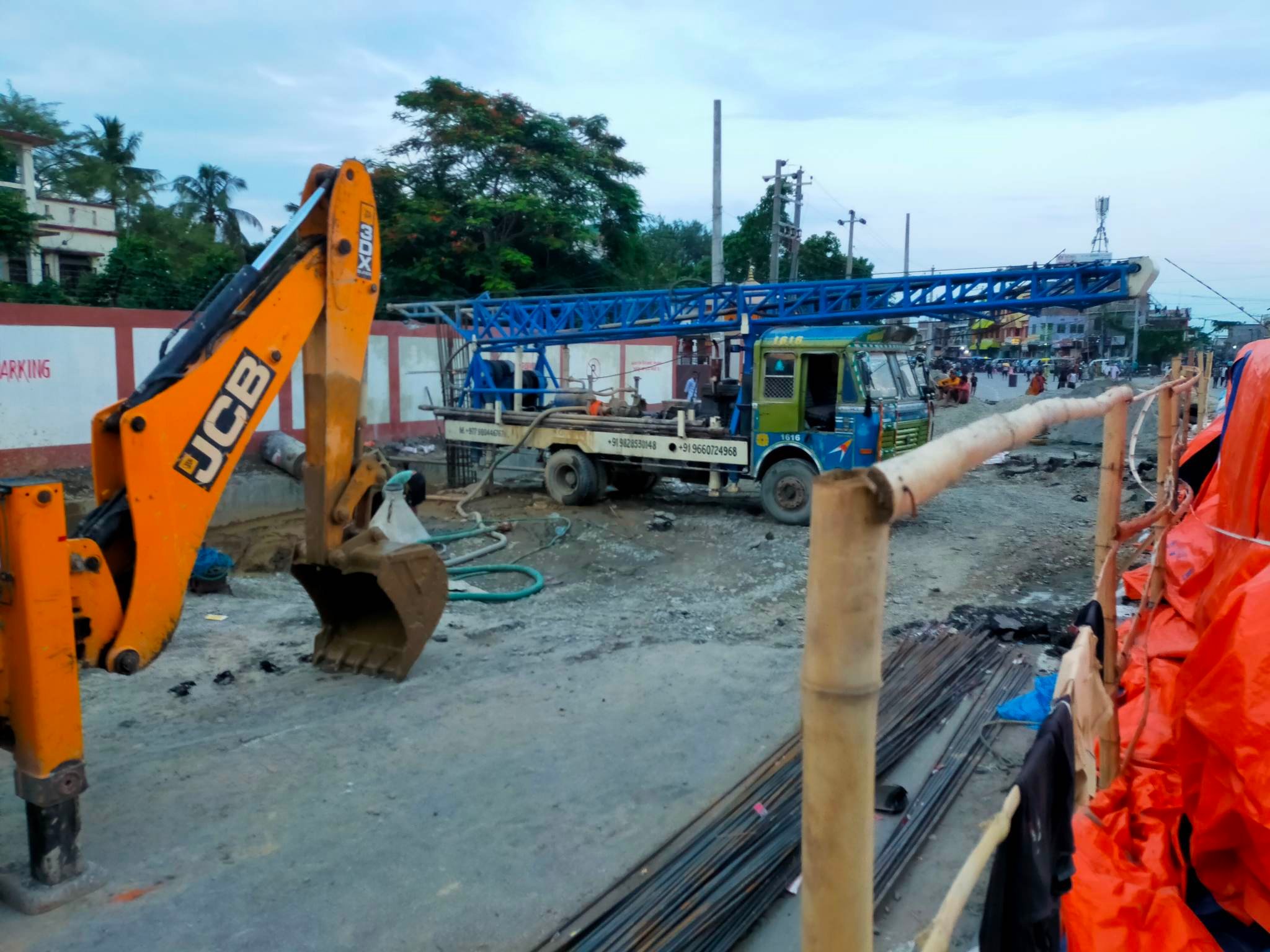 नेपाल-भारत सीमानजिक आकाशे पुल निर्माण भन्सारले रोक्यो