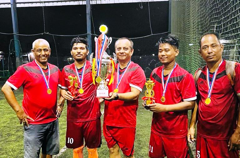 वडाध्यक्ष फूटसलमा वित्तीय व्यवस्थापन महाशाखा टिम विजयी