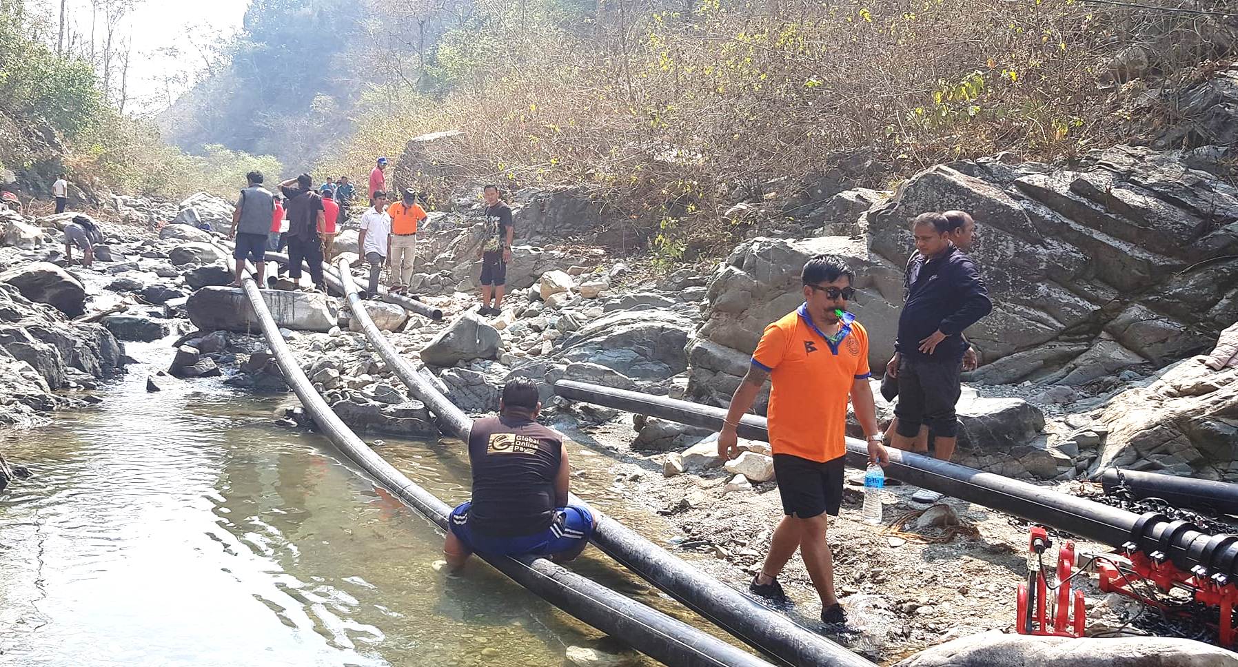 खानेपानीका लागि ‘श्रम अभियान’ मा ज्याला र खानामै ठूलो खर्च